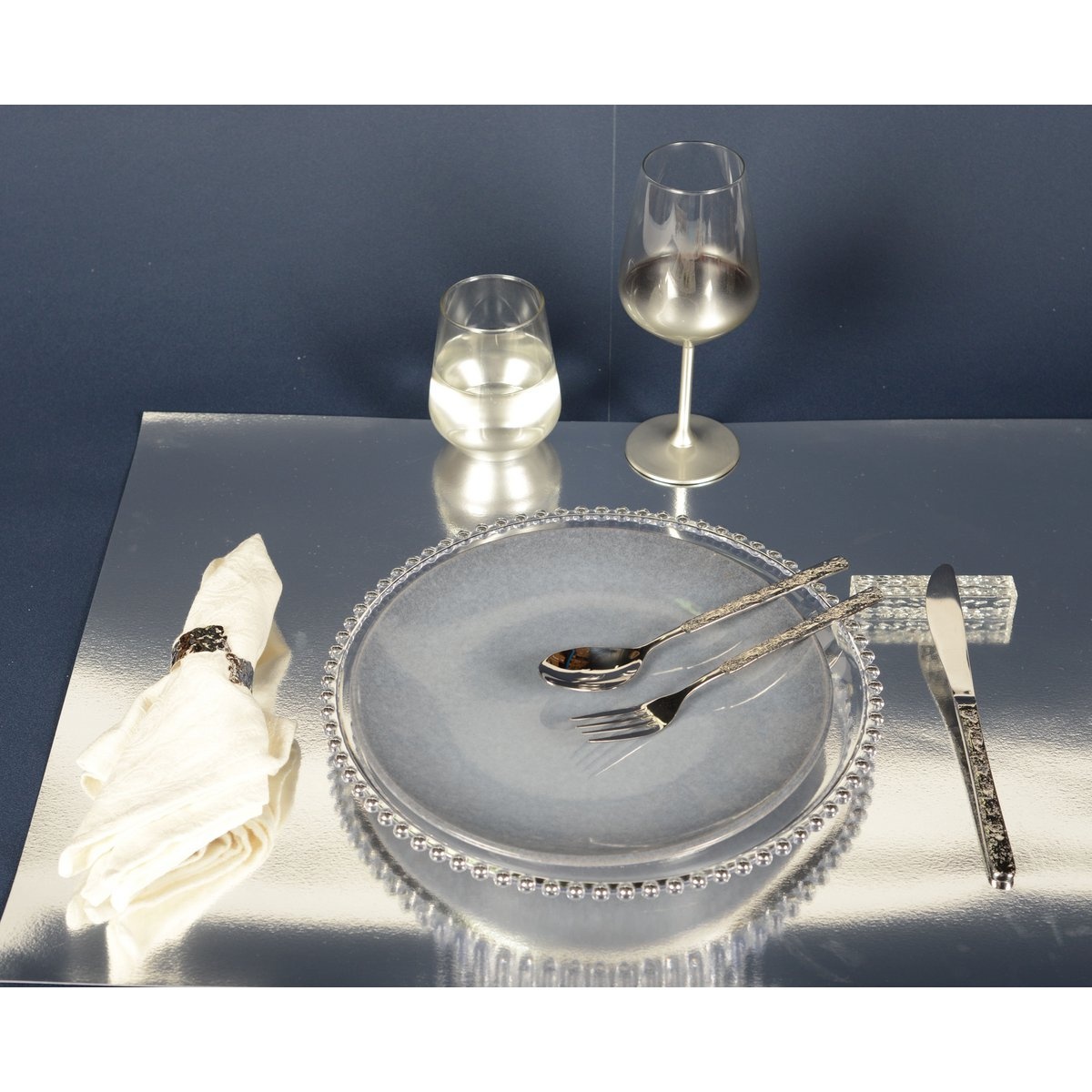 Glow Silver Water -bril - Set van 6