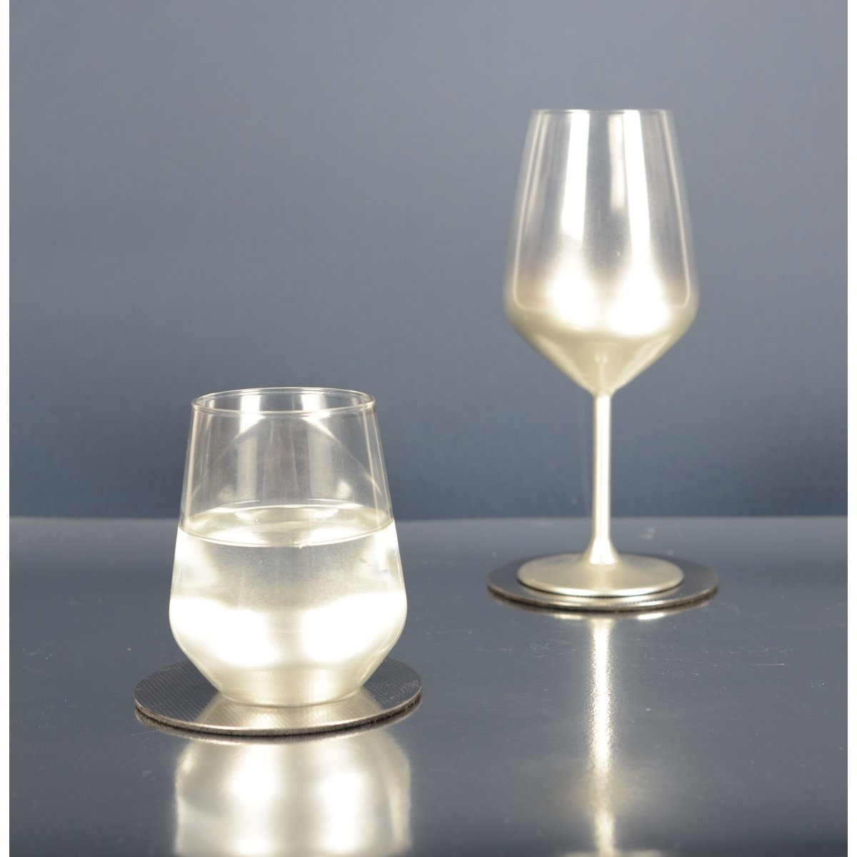 Glow Silver Water -bril - Set van 6