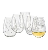 crystalex Tempo Kristall-wassergläser – Set mit 6 Stück