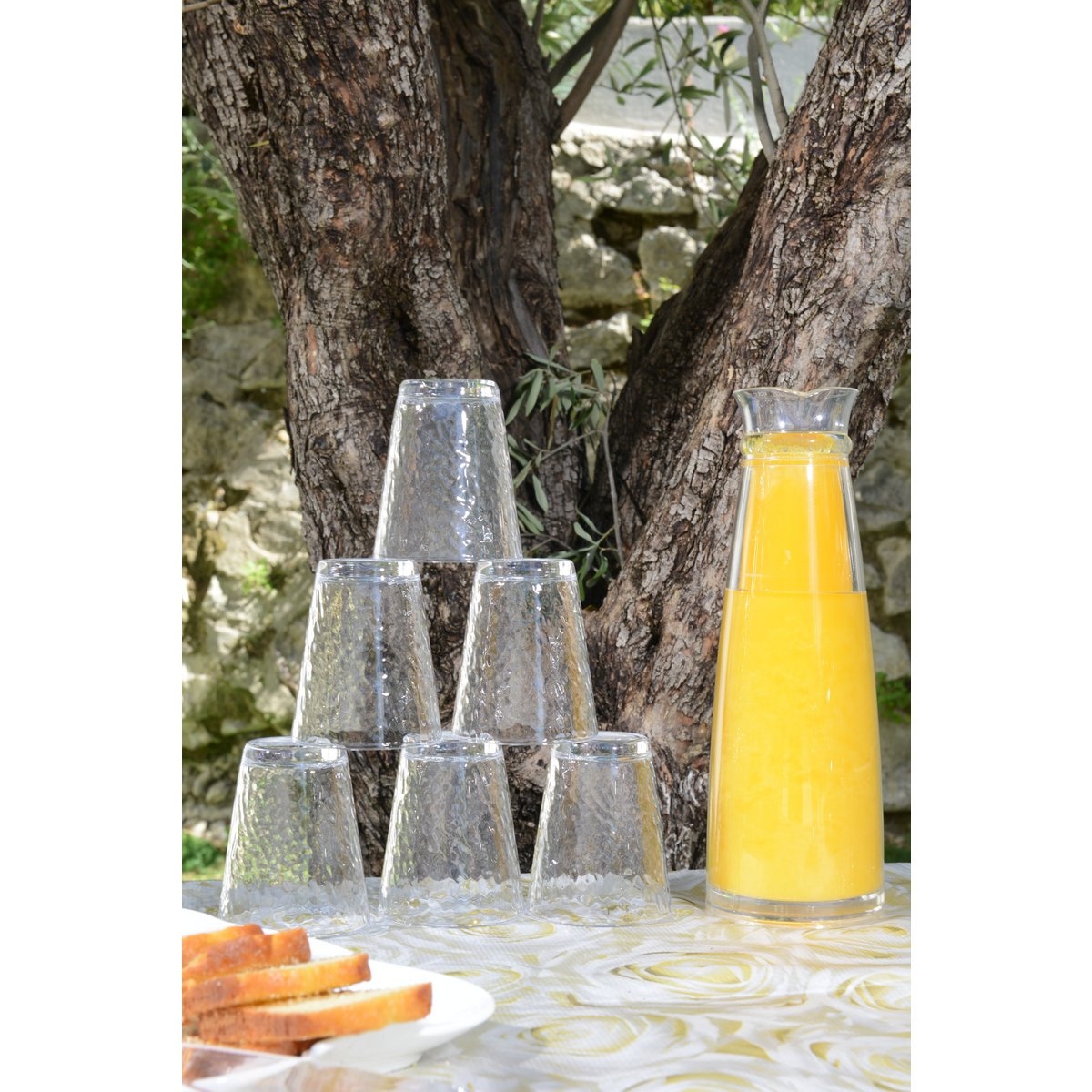 ACRYL KARAF 800 ML H.30CM