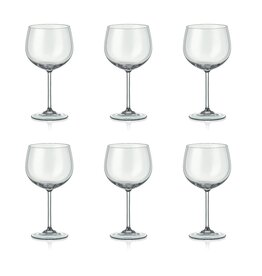 350 ml pioenwijnglazen - veel 6