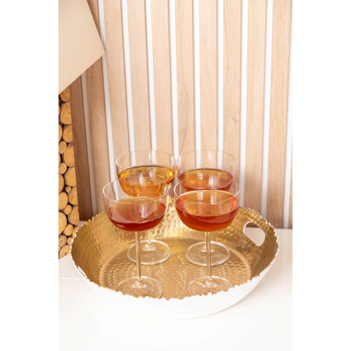 Kristalglas Champagnecoupe -Chips 290 ml 6 stuks