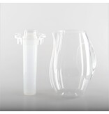 Pichet met acrylfilter 18,5x13.5x26.5cm