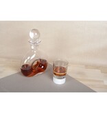 Hole Whisky-Karaffe mit einem Loch. 19x27,5 cm