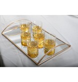crystalex Minsk Crystal Whisky Gläser 280ml - Set mit 6 Stück
