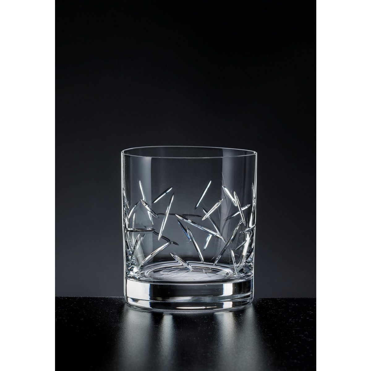 crystalex Minsk Crystal Whisky Gläser 280ml - Set mit 6 Stück