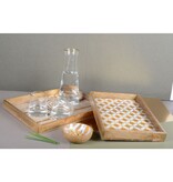 Karafmat gouden h28cm