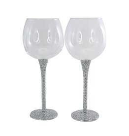 Bling wijnglazen - veel 2