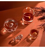 Nude Glass – Doodshoofd Whisky set Shadow – Karaf 1,25 L + 2 Glazen