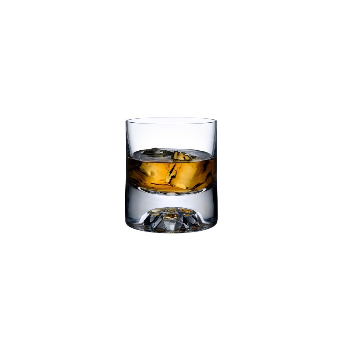 Nude Glass Nude Glass – Doodshoofd Whisky set Shadow – Karaf 1,25 L + 2 Glazen