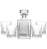 Aulica Glazen whisky set met karaf 850 ml en 4 glazen 300 ml