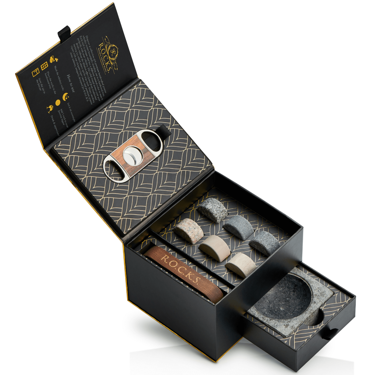 Rocks De Gentleman's Set - Cigar Aficionado