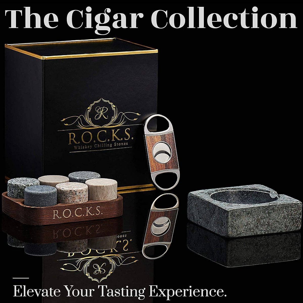 Rocks De Gentleman's Set - Cigar Aficionado
