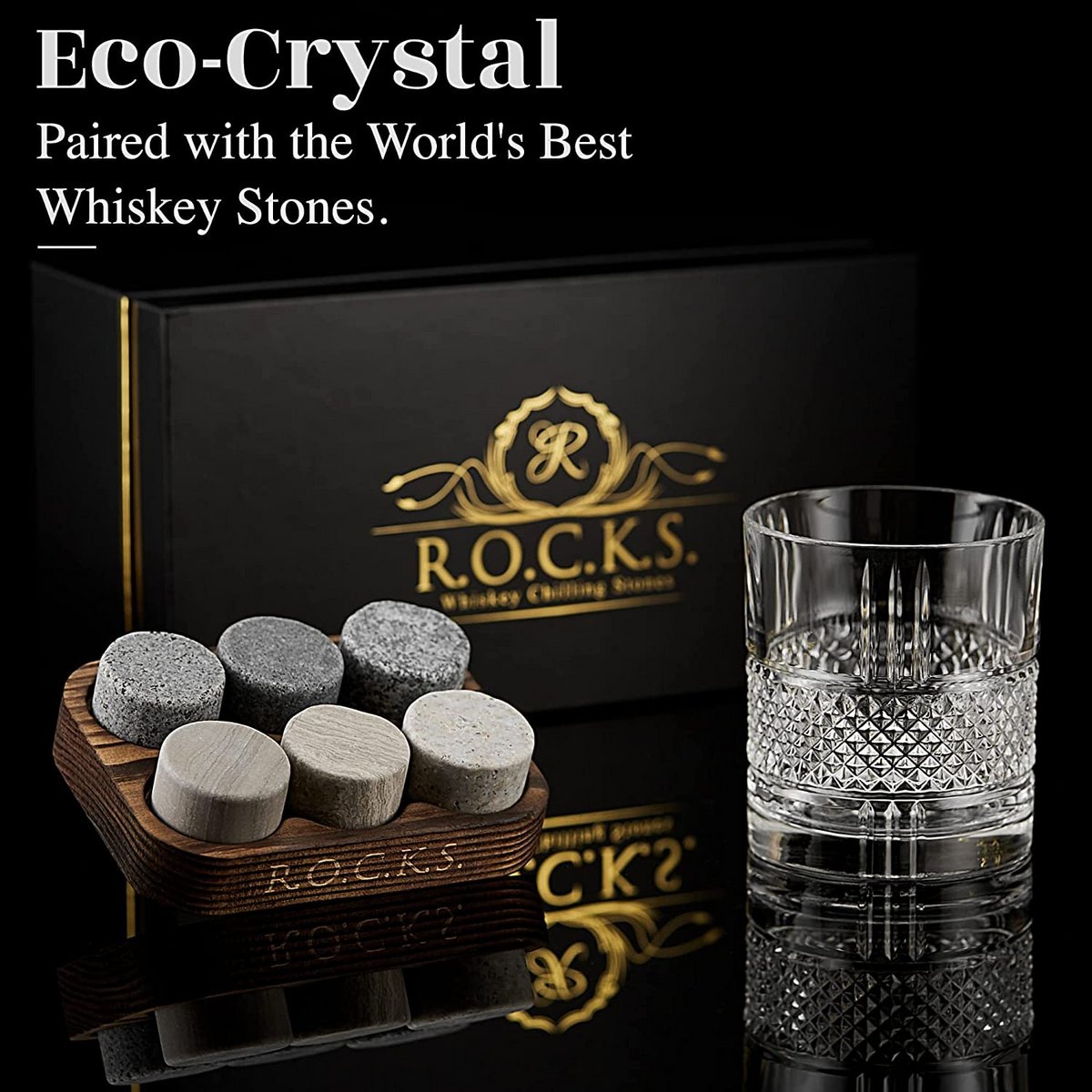 Rocks De Connoisseur's Set - Reserve Whiskey Glass Edition