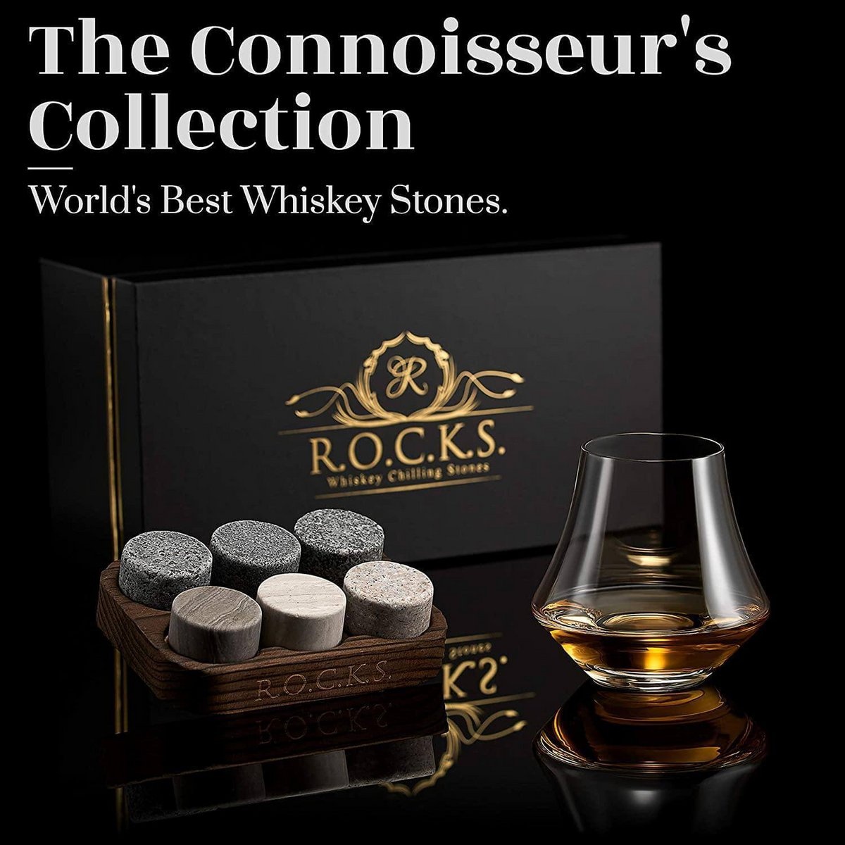 Rocks De Connoisseur’s Set – Nosing Whiskey Glas Editie