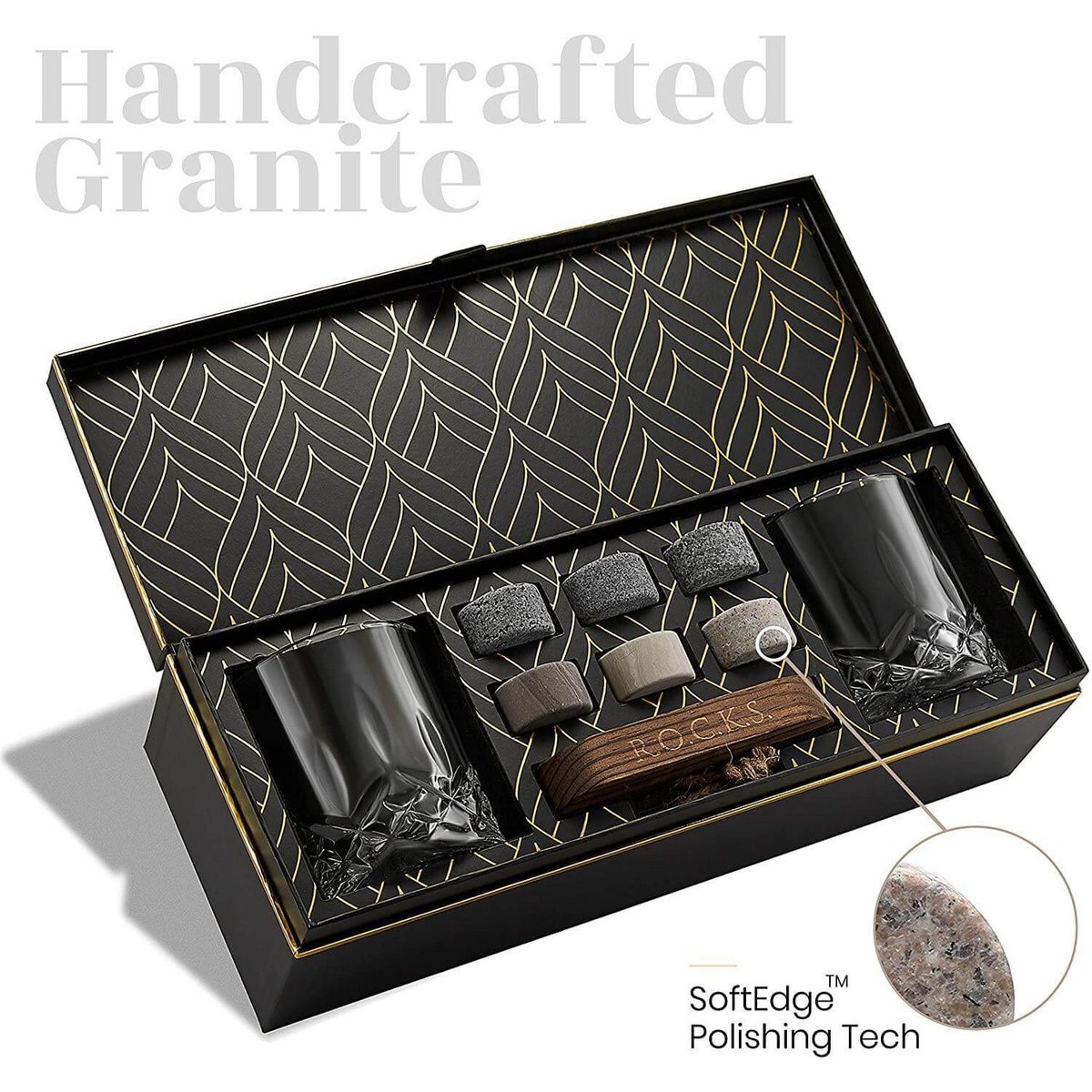 Rocks  Connoisseur's Set - Signature Whiskey Glass Edition