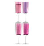 L.S.A. Gems Champagne Flute 210 ml Set van 4 Stuks