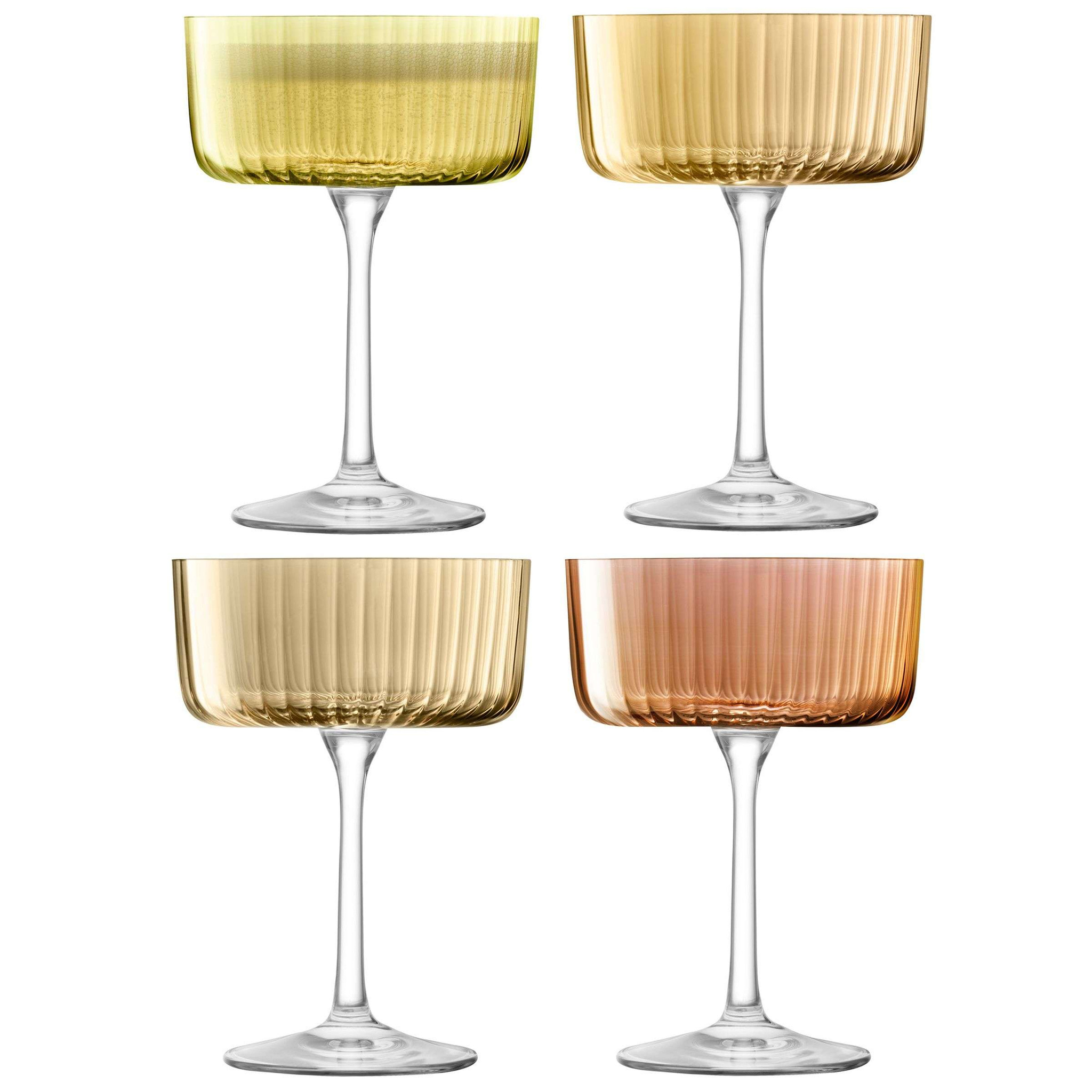 L.S.A. Gems Cocktailglas 230 ml Set van 4 Stuks