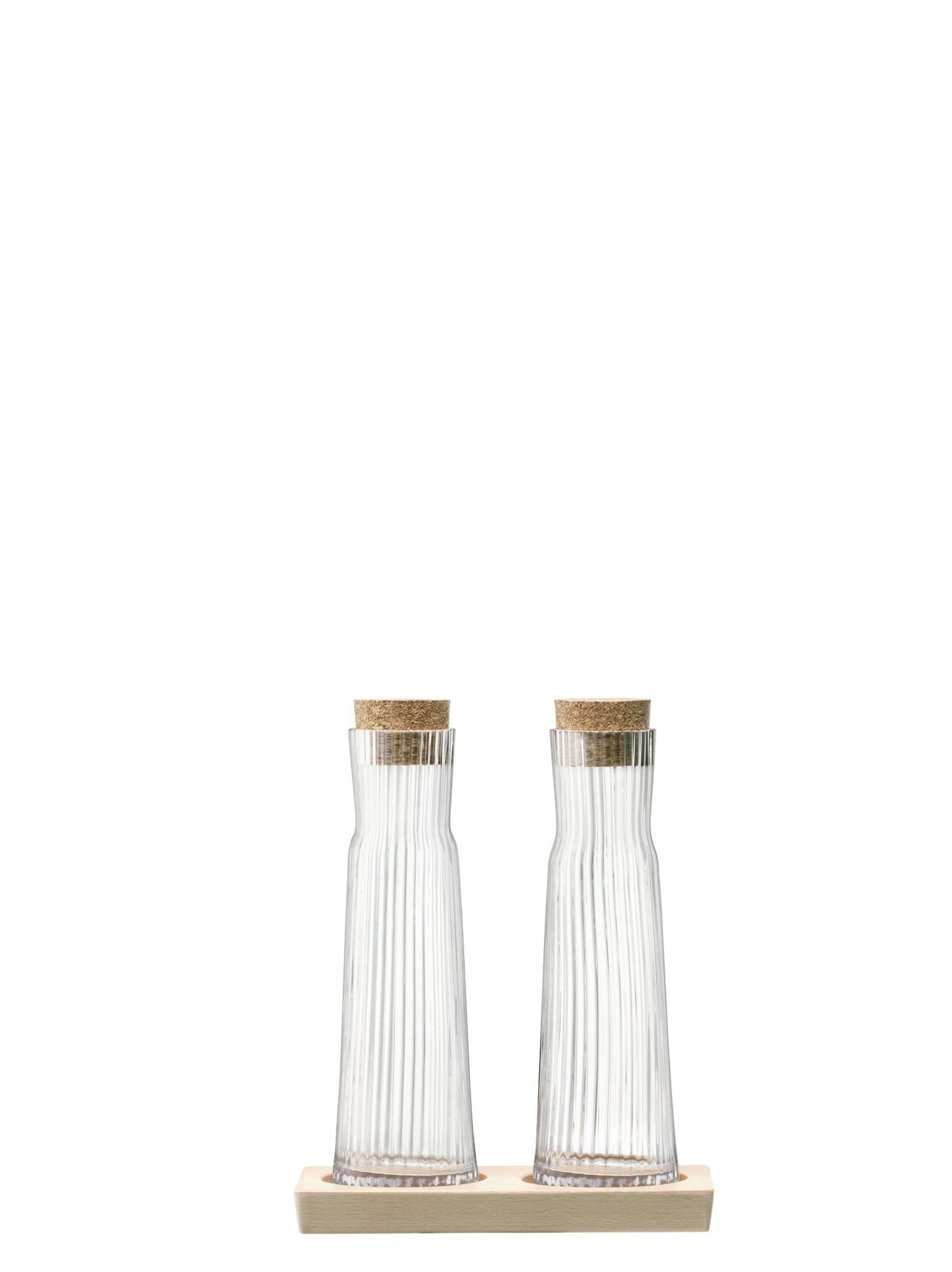 L.S.A. Gio Line Flaschenset mit Korkstopfen 200 ml