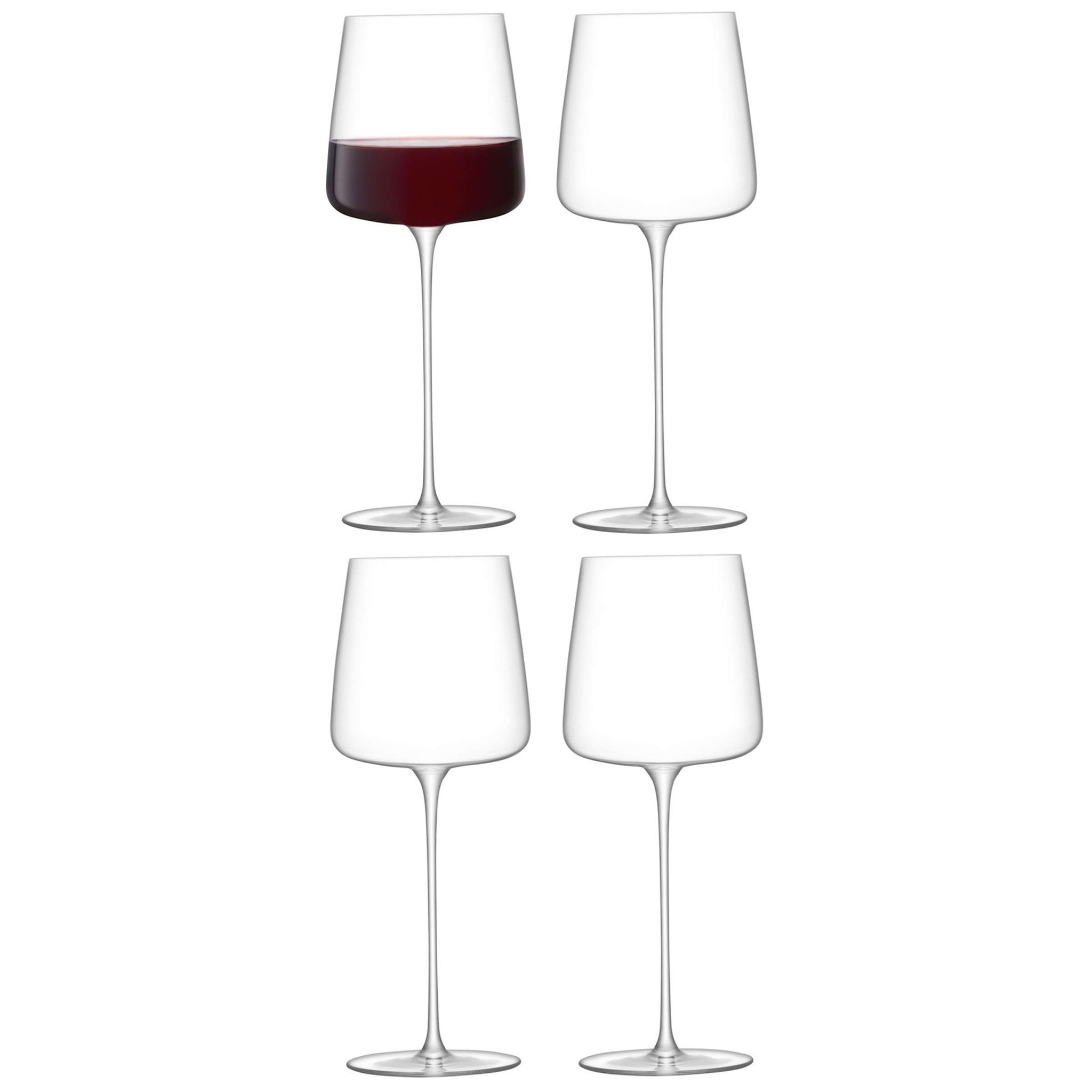 L.S.A. Metropolitan Glas Grand Cru 680 ml Set van 4 Stuks