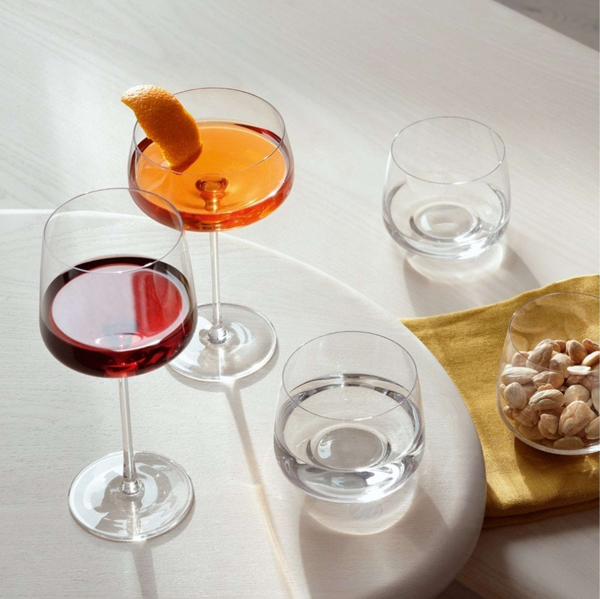 L.S.A. Metropolitan Wijnglas 400 ml Set van 4 Stuks