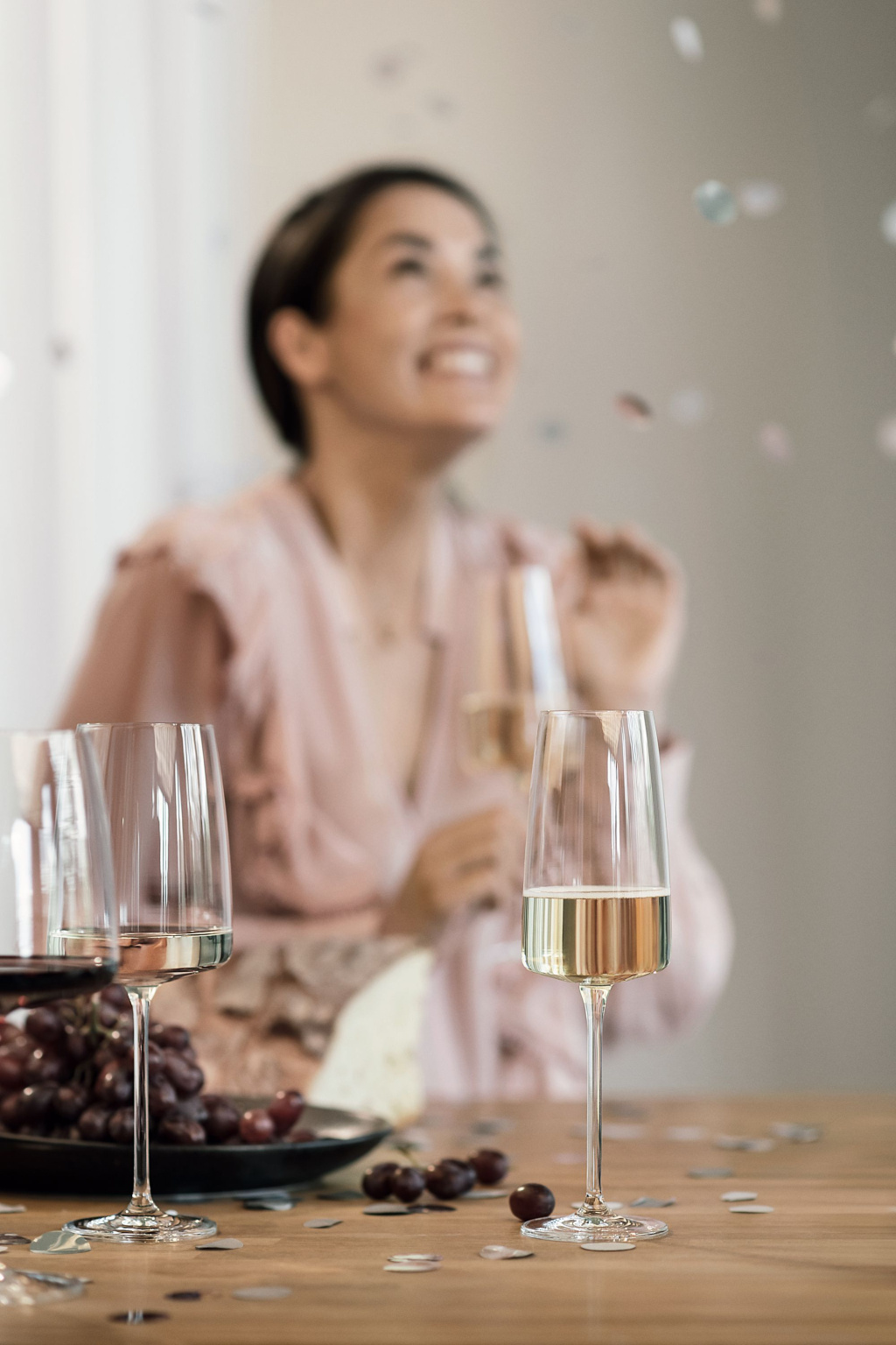 Zwiesel Glas Zwiesel Glas Vivid Senses Champagneglas Light & fresh 77 - 0.388 Ltr - Geschenkverpakking 2 glazen