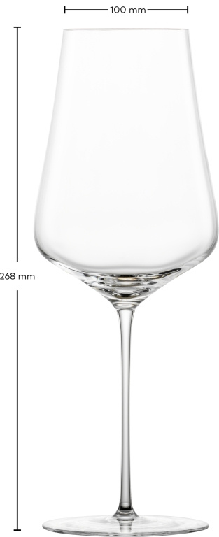 Zwiesel Glas Zwiesel Glas Duo Bordeaux wijnglas 130 - 0.729Ltr - Geschenkverpakking 2 glazen