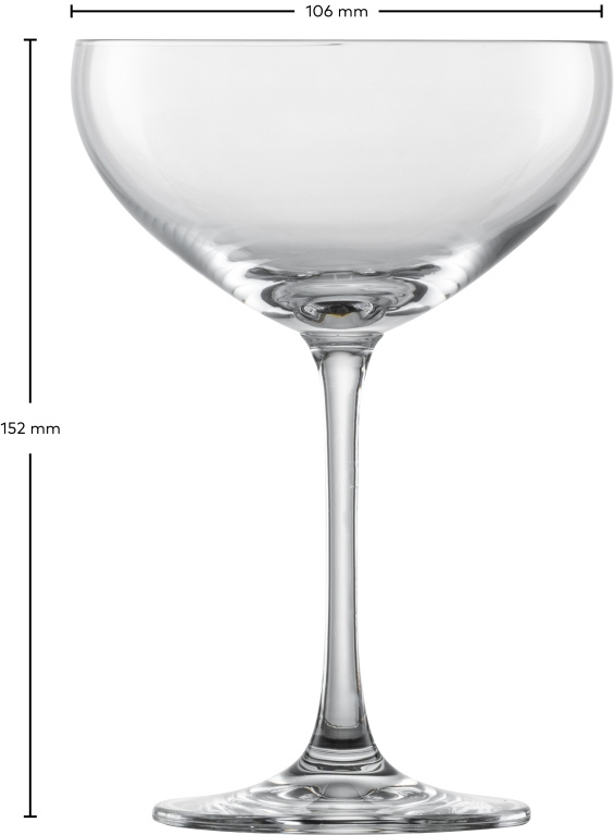 Schott Zwiesel Schott Zwiesel Bar Special Champagnecoupe 8 - 0.281Ltr - 4 glazen
