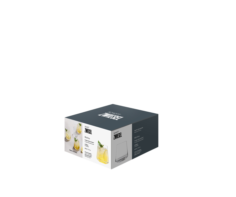 Schott Zwiesel Schott Zwiesel MioVino Tumbler alround klein met MP 60 - 0.41Ltr - 4 glazen