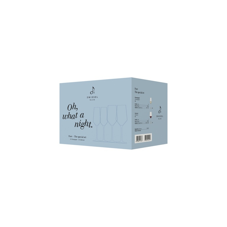 Zwiesel Glas Zwiesel Glas Pure 4-delige Date Night set