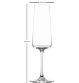 Schott Zwiesel Schott Zwiesel MioVino Champagneflûte met MP 7 - 0.26Ltr - 4 glazen