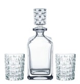 Nachtmann Nachtmann Bossa Nova Whiskyset – Kristalglazen Karaf 750 ml met 2 Whiskyglazen 330 ml