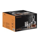 Nachtmann Nachtmann Sculpture Whiskyset – Kristalglas Karaf 750 ml met 2 Whiskyglazen 365 ml