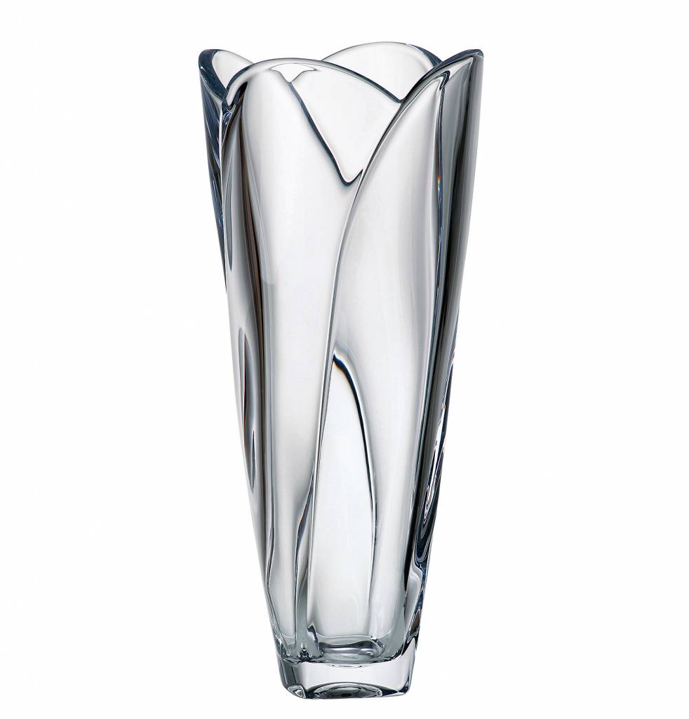 Crystalite Vase Globus 35,5cm hoch