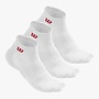 Wilson Herren Quarter Socken - 3er Pack - Weiß