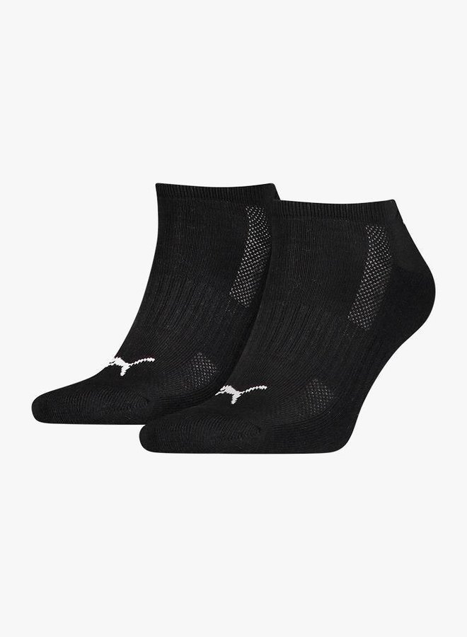 Puma Cushioned Sneaker Socken - 2er Pack - Schwarz