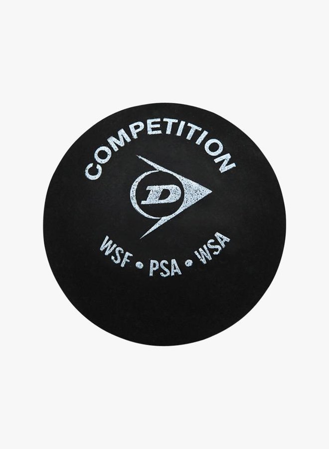 Dunlop Competition Squashball (gelber Punkt) - 12er Box