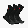 Wilson Herren Crew Socken - 3er Pack - Schwarz