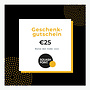 Geschenkgutschein €25