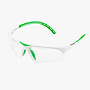 Tecnifibre Squashbrille - Weiß / Grün