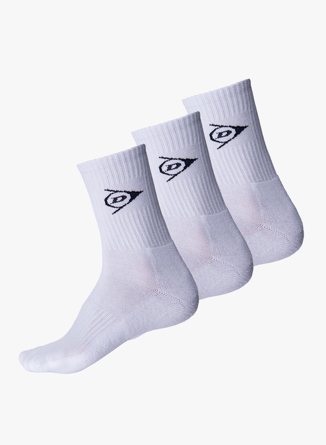 Dunlop Herren Indoor Crew Socken - 3er Pack