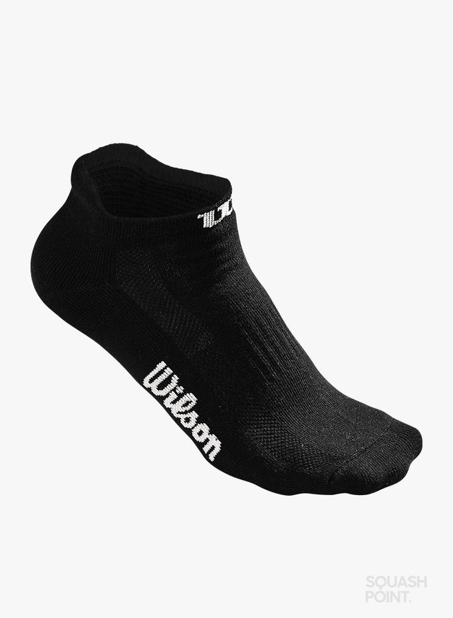 Wilson Damen No Show Socken - 3er Pack - Schwarz