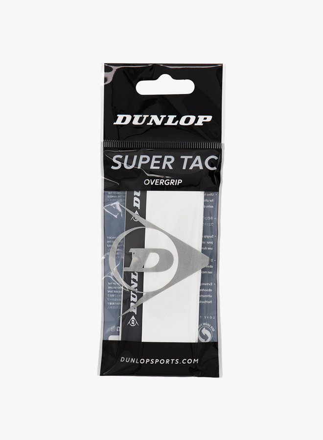 Dunlop Super Tac Overgrip -Weiß