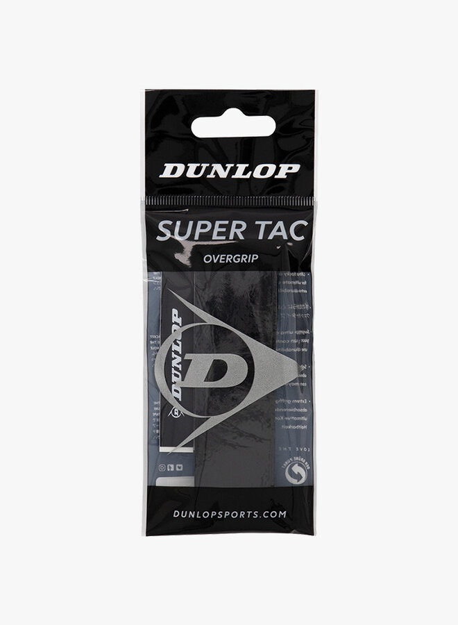 Dunlop Super Tac Overgrip - Schwarz