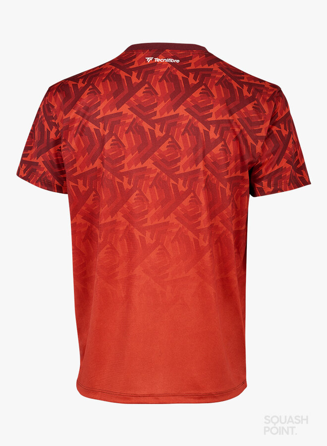 Tecnifibre X-Loop Tee - Rot