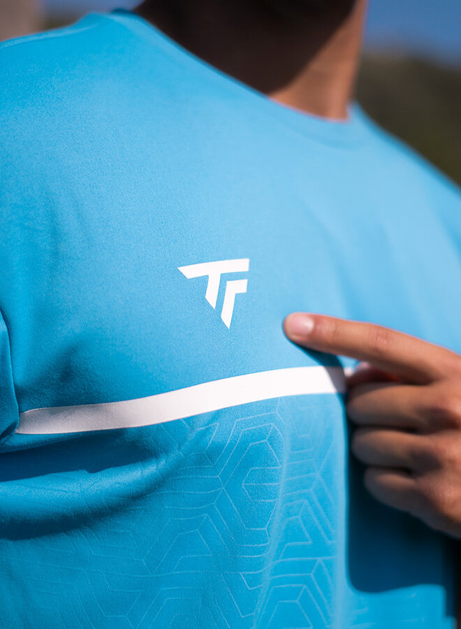 Tecnifibre Team Tech Tee - Azurblau