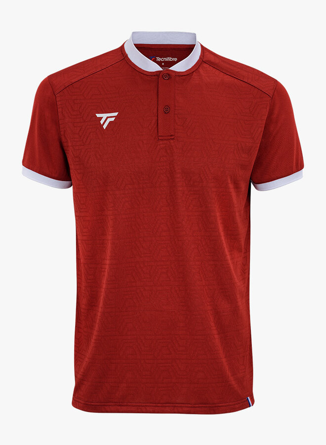 Tecnifibre Team Mesh Polo - Rot