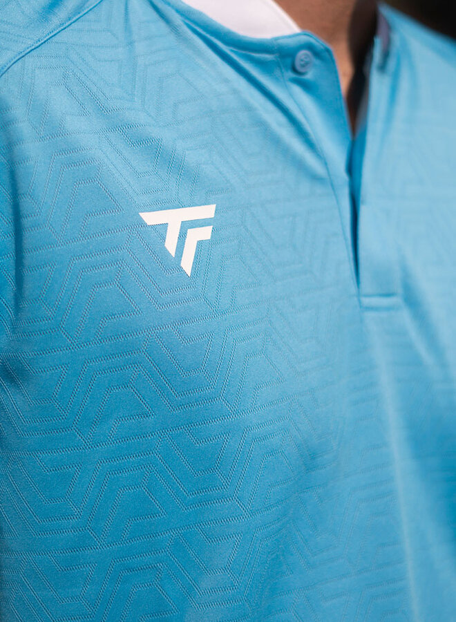 Tecnifibre Team Mesh Polo - Azurblau