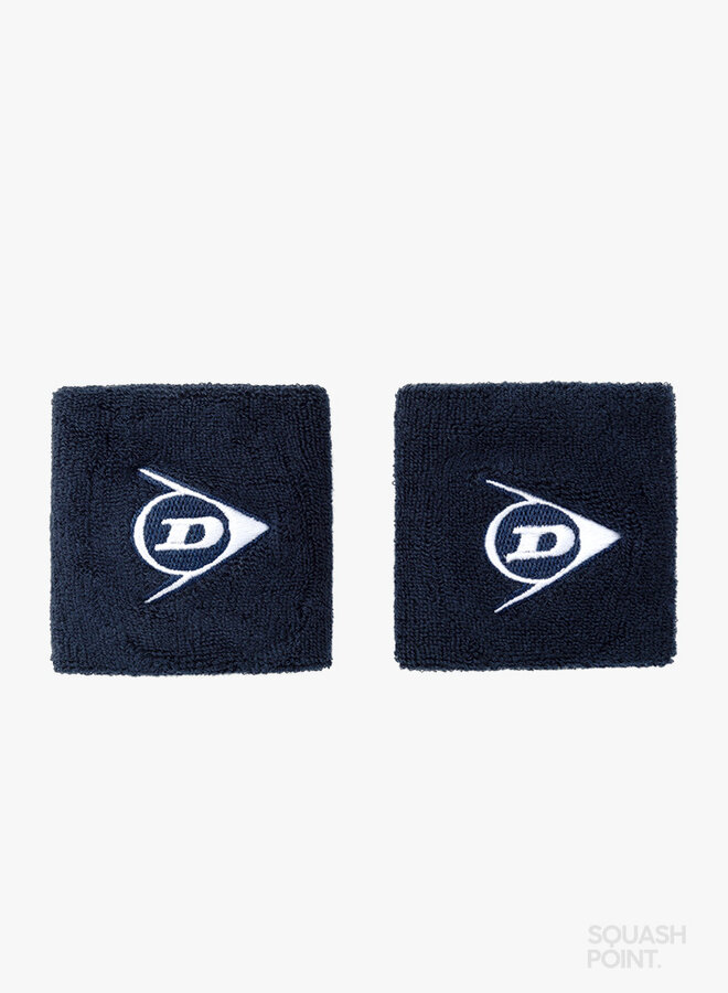 Dunlop Schweißband - 2er Pack - Dunkelblau