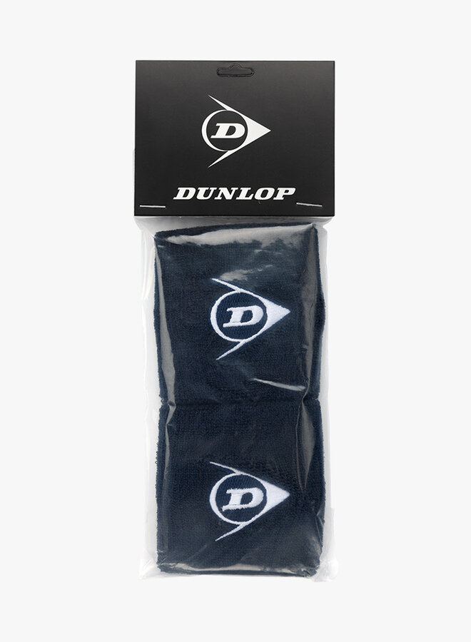 Dunlop Schweißband - 2er Pack - Dunkelblau